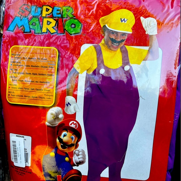 “WARIO” From Super Mario costume - Picture 1 of 2
